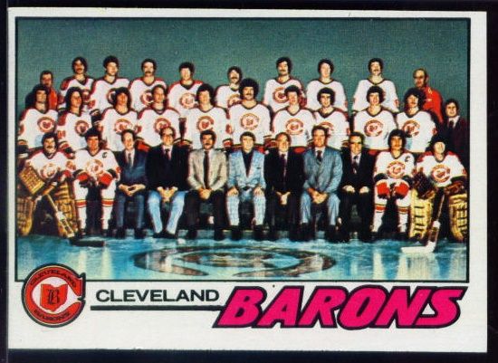 75 Cleveland Barons Team